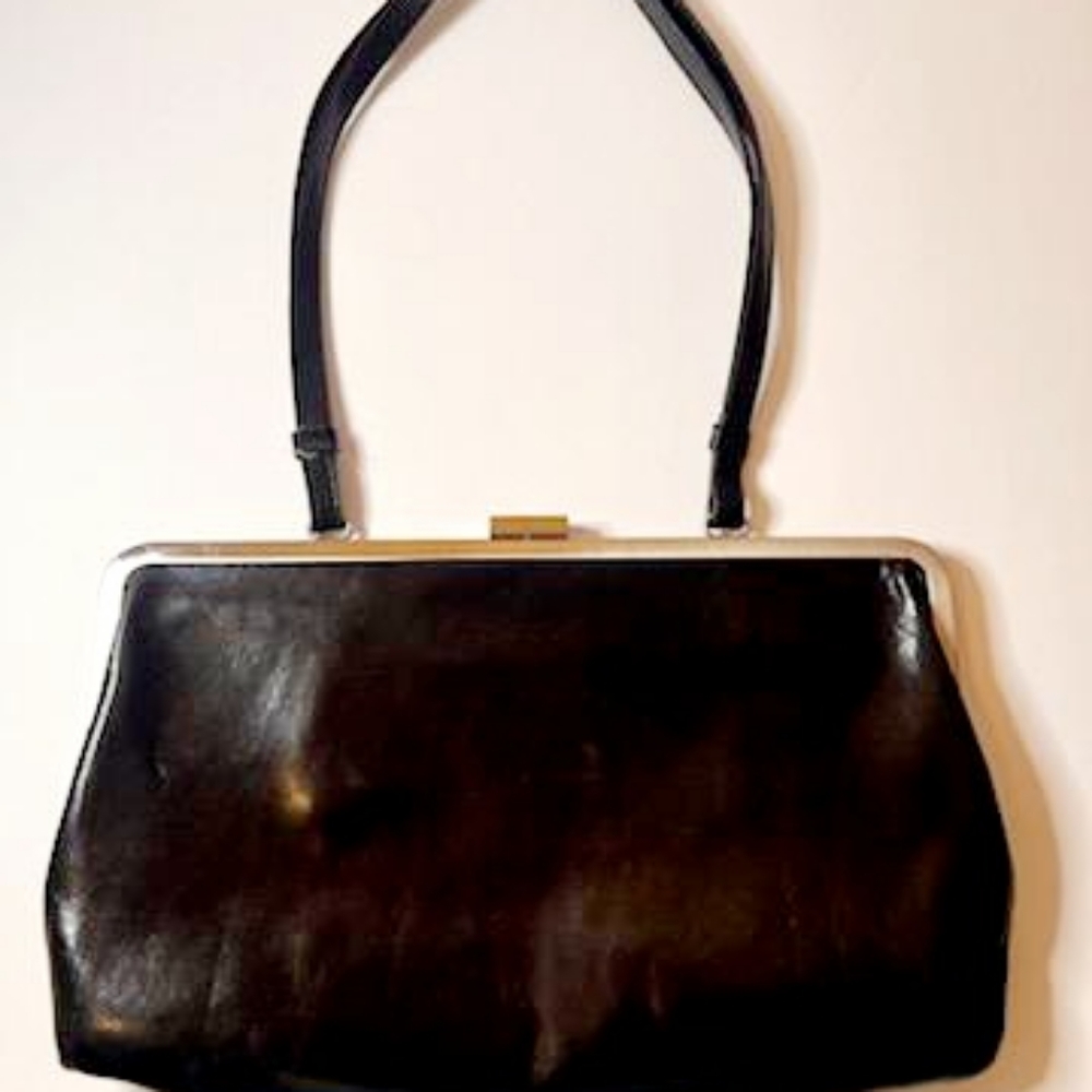 HOBO International Black Leather Purse
